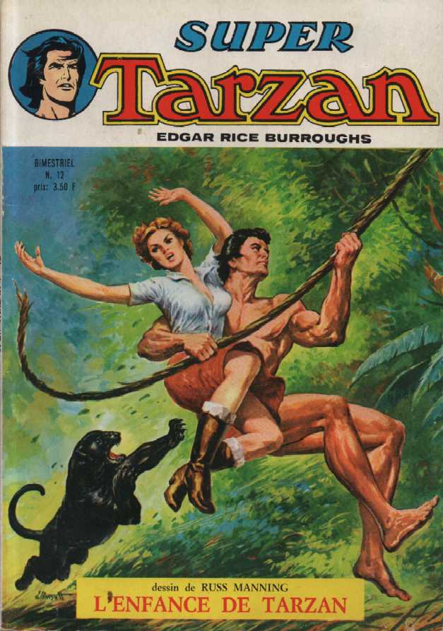 Scan de la Couverture Tarzan Super n 12
